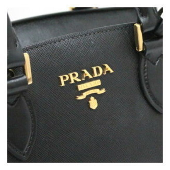 Prada bag Handbag Saffiano black - Picture 5 of 8